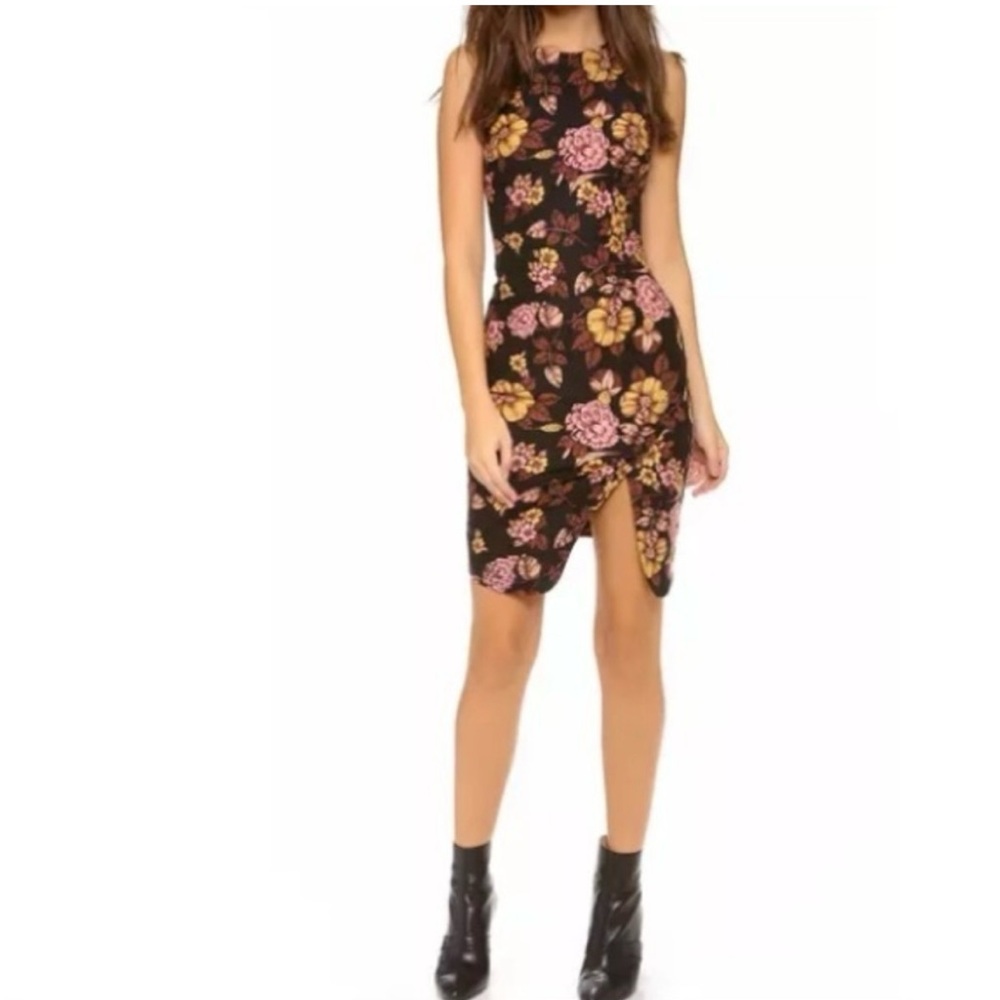 Elizabeth and James Floral Bardot Dress